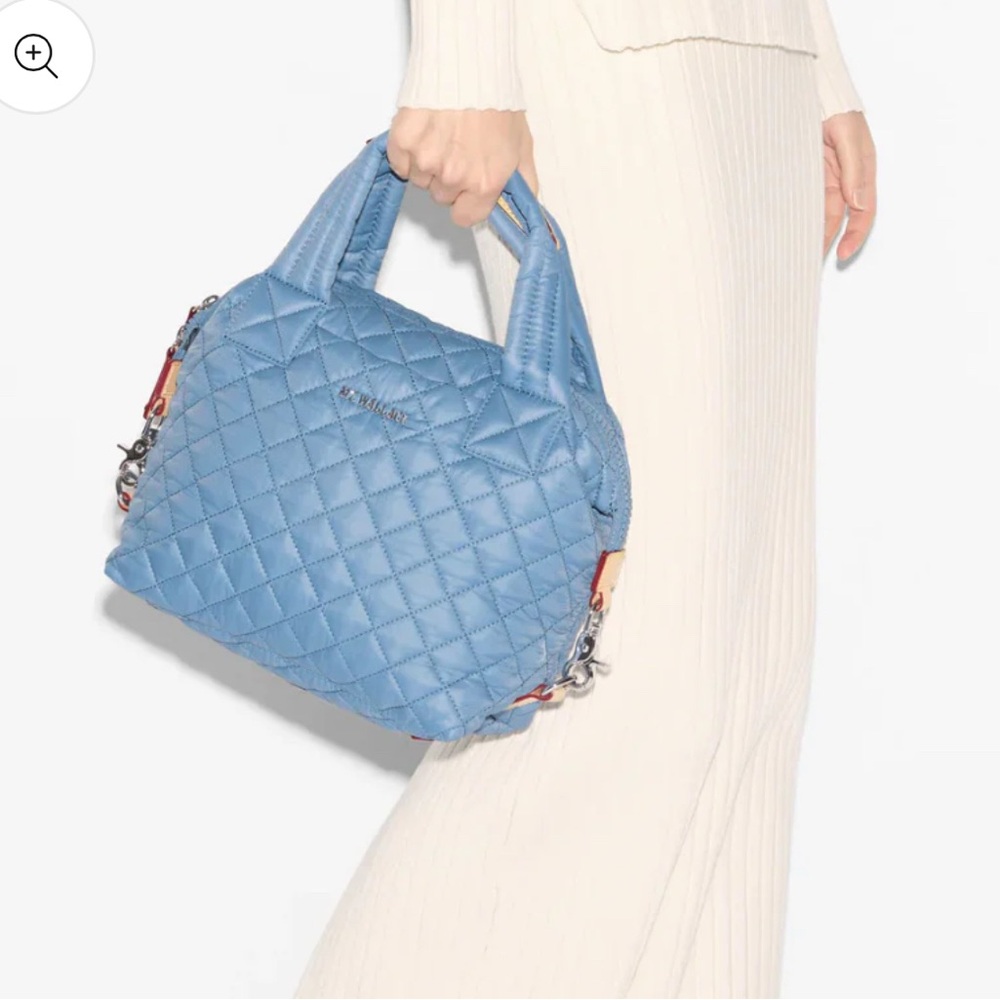 MZ Wallace Small Sutton Deluxe in Medium Blue